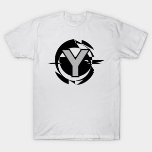 Futuristic Modern Letter Y T-Shirt